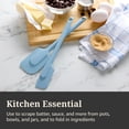thumbnail image 2 of Farberware Soft Grips 2-piece Silicone Kitchen Spatula and Jar Spatula Set Slate Blue, 2 of 10