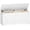 White, variant on 42.9"Storage Bench Trunk 2 Hinges,Farmhouse Organizer for Entryway Bedroom,White