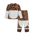 thumbnail image 2 of Kll Coffee Cafe Cup Print Women'S Long Sleeve Pajamas With Pants Sleepwear Loungewear 2 Set-Xx-Large, 2 of 9