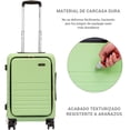 thumbnail image 4 of Set Kit 2 Maletas Houzer 21' y 18' Viaje 4 ruedas 360° DOBLE Llanta verde, 4 of 8