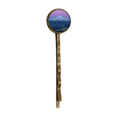 thumbnail image 1 of Monte Blanco Morado Azul cielo EsES Broche de metal retro, 1 of 3