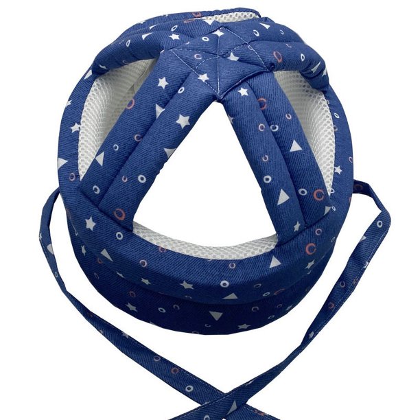 Sombrero protector para la cabeza de mediana edad y ancianos, casco protector de algodón anticaída, sombrero protector cálido y transpirable para el cuidado del hogar