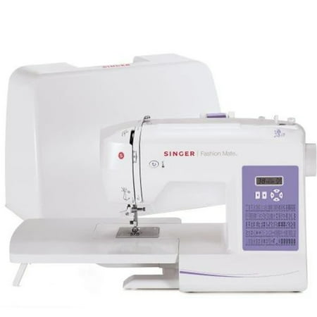Restored SINGER 5560 Fashion Mate Sewing Machine with Extension Table and Hard Cover (Refurbished)