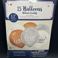 thumbnail image 3 of STARLIGHT- 15 Pack Of Love Balloons Wedding Party Decoration Latex Balloons (12 In. Round), 3 of 4