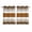 Tan Brown, variant on Modern Brown Teal Kitchen Curtains 84 Inch Length, Boho Contemporary Geometric Striped Grommet Top Bedroom Living Room Curtains, Light Filtering Cafe Curtain Drapes 2 Panels Set 84''x84''
