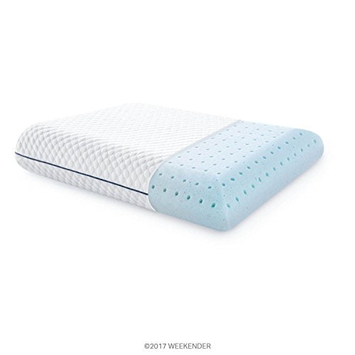 Photo 1 of Weekender WKKK30GF Memory Foam Pillow, King, Blue