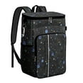 thumbnail image 1 of Starry Night Sky Cooler Backpack, Space and Cosmos Design with High-Performance Insulation, Leakproof for Outdoor Use, 1 of 6