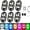 #6-Light Set, variant on Wireless RGB LED Lights with Remote Control,High Brightness Strobe Light,8 Colors,10 Flash Mode,USB Charging for Drone Car Motorcycle Bike