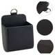 thumbnail image 2 of Organizador de ventilación para coche (2 piezas, cuero sintético, con gancho), bolsa universal para guardar artículos como bolígrafos, llaves y teléfonos móviles., 2 of 5
