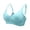 Blue, variant on Shrysg Women's Solid Color Push-up Underwear, Breathable Nylon-Spandex for Everyday Wear, Comfortable and Seductive Lingerie