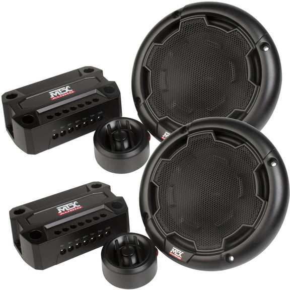MTX Audio THUNDER51 Thunder Series 5.25", 2 Way, 90W RMS 4-Ohm Component Speaker Pair