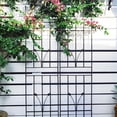 thumbnail image 2 of 2 Pack Metal Garden Trellis for Climbing Plants, 71" Tall Metal Fence Outdoor Plant Support Trellis for Flowers and Vegetables, 2 of 7