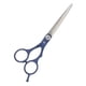thumbnail image 4 of Tijeras profesionales para cortar el pelo, tijeras de barbero, tijeras de peluquería de dientes planos, herramienta de peluquería azul, 4 of 12