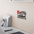 thumbnail image 5 of Yayeee Toggle Light Switch Wall Plate 2-Gang 4.56"x4.48" Decorative Outlet Cover, Black Illusionary Boat, 5 of 7