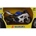 thumbnail image 7 of NewRay 1/12 Die-Cast Motorcycle: Suzuki 2008 GSX-R1000 (Blue), 7 of 7