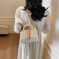 thumbnail image 4 of Bolso Hombro Mujeres Tejido Playa Verano (beige), 4 of 9