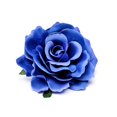 thumbnail image 1 of VEICOSTT - Broche para el pelo con flor de rosa para mujer, accesorios para el pelo, broche de flores ZFJ11 (azul real), 1 of 4