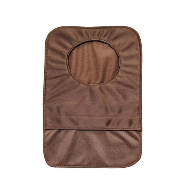 Funda de bolsa de portátil para entrenamiento diario Suministros suaves y duraderos Conveniente Marron oscuro Yuyangstore Funda de manga de ostomía