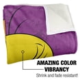 thumbnail image 3 of LOGOVISION Looney Tunes Blanket, 50inx60in, Tweety Bird Character Sherpa Back Super Soft Throw, 3 of 5