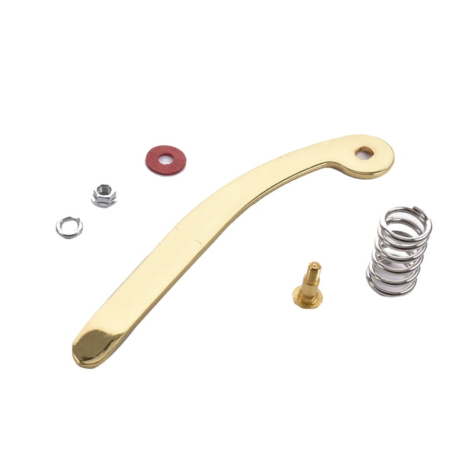 Eigraketly Para Bigsby Guitarra eléctrica Metal Tremolo Vibrato Bridge Tailpiece Parts Accesorios para instrumentos musicales oro