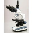thumbnail image 2 of AmScope T120B-M Digital Professional Siedentopf Trinocular Compound Microscope, 40X-2000X Magnification, WF10x and WF20x, 2 of 4