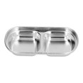 thumbnail image 4 of Divided Plate, Safe Sauce Dish Multi-purpose  For Family For Children Camping Trips, Hiking 2 Grids, 4 of 8