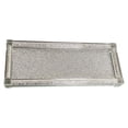 thumbnail image 4 of Amazing Rugs, LLC Ambrose Exquisite Small Glass Tray in Gift Box Silver 15.5 In. L x  6.5 In. W x 1.5 In. H, 4 of 5