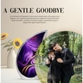 thumbnail image 3 of Purple Design Pattern Tiny Urn For Ashes Adult Mom And Dad - Large Cremation Urns For Human Ashes Adult Men - Miniature Urns - Decorative Memorial Gifts Ash Urn 10Inch And 3Inch 2 Keepsake, 3 of 7