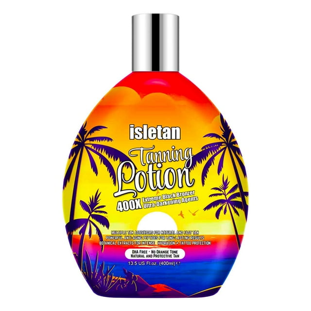 Loción bronceadora isletan Bronzing para bronceado interior/exterior 400 ml