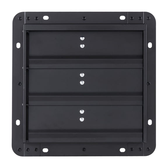 10 inch Shutter Exhaust Fan, Wall Mounted Attic Vent Fan with Variable Speed Controller, 900 CFM, AC Motor, Heavy-duty Steel, Low Noise for Shed, Garage, Greenhouse Ventilation Cooling, Black