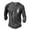 Z02 Dark Gray, variant on Polo Shirts For Men Long Sleeve Solid Color Casual Comfort Soft Loose Quarter Button Henley Shirt Spring Lightweight Classic Basic Blouse Army Green L