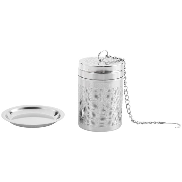 Infusores de té para té suelto, colador de té de acero inoxidable, difusor de té de malla extrafina para preparar té y especias