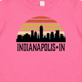 thumbnail image 4 of Inktastic Indianapolis Indiana Skyline Retro Boys or Girls Baby T-Shirt, 4 of 5