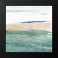 thumbnail image 2 of Kouta, Flora 15x15 Black Modern Framed Museum Art Print Titled - Allonby Squares II, 2 of 5