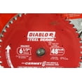 thumbnail image 2 of Diablo Steel Demon 6-1/2 in. x 48 Tooth Cermett II Carbide Metals and Stainless Steel Cutting Saw Blade, 2 of 5