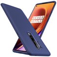 thumbnail image 2 of TORUBIA Étui Arrière en TPU Résistante aux Rayures Anti-Chute Anti-Poussière compatible avec OnePlus 8 Pro Bleu Foncé, 2 of 7