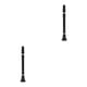 thumbnail image 1 of Wosthever B Clarinete plano Instrumento de viento de Musical Bien elaborado Pantalla de sonido maravilloso para estudiantes Banda Adulto clarinete 2Conjunto, 1 of 6