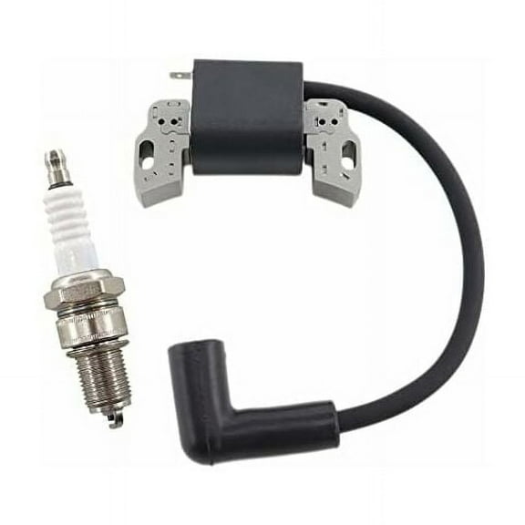 Ignition Coil with Spark Plug for Briggs & Stratton Mower 08P500 08P600 093J02 09P600 09P700 Replaces 798534 799582 593872 595009
