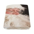thumbnail image 2 of CADecor Grandpa Christmas and Paper Fleece Blankets Bed Throws 58x80 Inches, 2 of 3