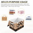 thumbnail image 6 of Iauyy Large Storage Box with Lid - Foldable Home Storage Bins for Clothes Toy Holiday Decor, Claw Print Pattern (42*32*30cm), 6 of 6