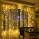thumbnail image 3 of Cadena de luces LED para cortina con USB, 8 modos, 3, 4 y 6 m, para decoración de bodas, dormitorios, fiestas en el hogar, vacaciones, 2025, 3 of 5