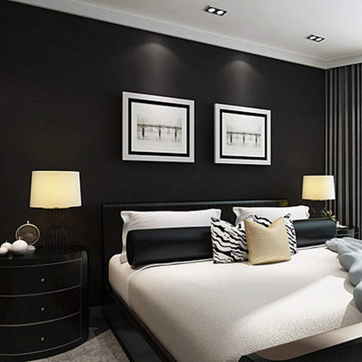 Black Wallpaper Ideas for Your Bedroom