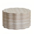 thumbnail image 6 of Kevinplus  Set of 2 Round Coffee Tables for Living Room, Faux Mars Pattern Modern Minimalist Side Tables Accent End Table End Table for Apartment, Office ,Beige Brown, 6 of 10
