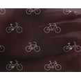 thumbnail image 4 of oneOone Georgette Viscose Fabric Bicycle Transport Print Fabric BTY 42 Inch Wide, 4 of 4