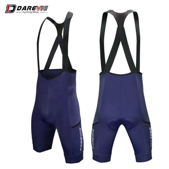 AOLIGEI Cycling Bib Shorts with 2 X 750ml Pockets Men's Cycling Bretelle Blue Men Cycling Shorts Lycra Men's Cycling Shorts MTB
