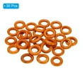 thumbnail image 3 of Unique Bargains 20mm Natural Wooden Rings, 30 Pack Wood Ring Round Linking Rings Wood Loop Circle for Craft, Brown, 3 of 8