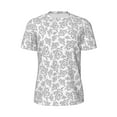 thumbnail image 5 of Wukai Snake Print Men's Short-Sleeved Mesh T-Shirt,Quick-Dry Short Sleeve Workout T-Shirt-Medium, 5 of 8