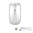 thumbnail image 2 of Mouse 2.4G Ergonomic Dual Mode LED Breathing Light 500mAh Rechargeable Battery Adjustable DPI Office Mouse, 2 of 7