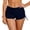 Navy, variant on LILIYA Ruched 3" Swim Board Shorts for Women High Waisted Bathing Suit Bottoms Adjustable Side Tie Bikini Shorts Boy Shorts 2026