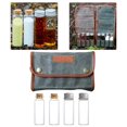 thumbnail image 4 of Cocina Portátil para Acampar Al Aire Libre, Tarro de Especias, Aceite de Especias para Picnic, Botella de Aroma de Azúcar, Vinagrera de Especias, Sals Juego de 4 piezas verde Sunnimix Botellas de condimento de especias, 4 of 7
